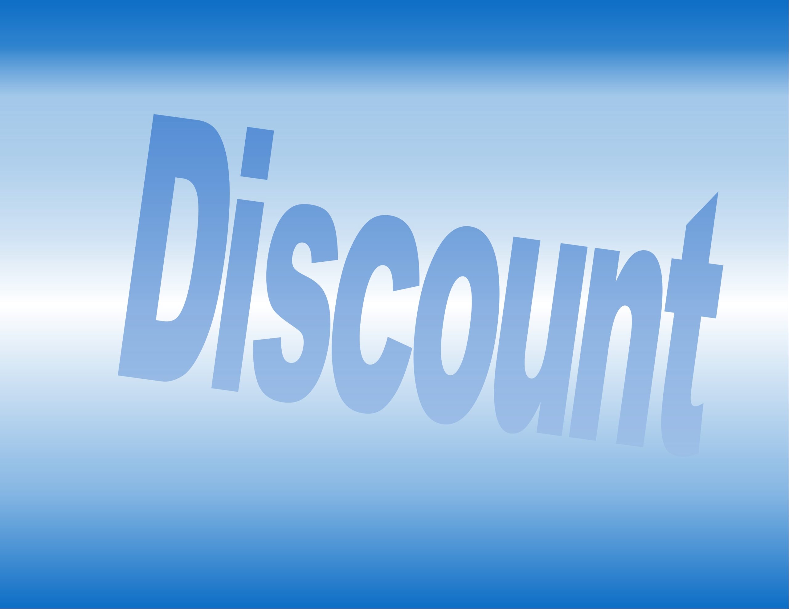 An image saying "discount"